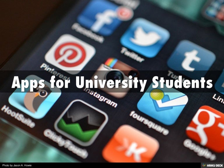Helpful Apps for University Students