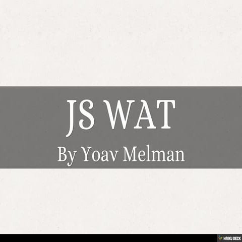 JS WAT | PDF