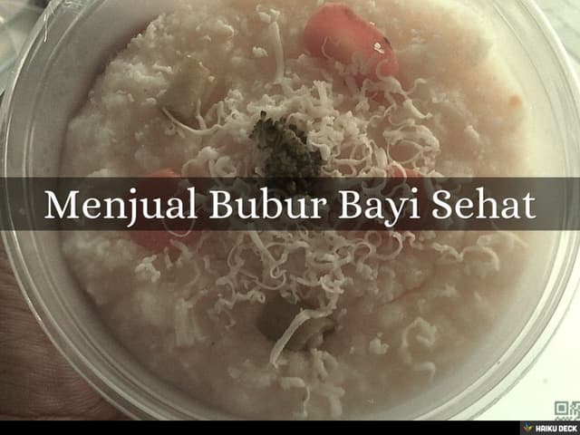 Contoh Business Plan: Usaha Bubur Ayam Mang Ming Contoh Business Plan: Usaha Bubur Ayam Mang Ming