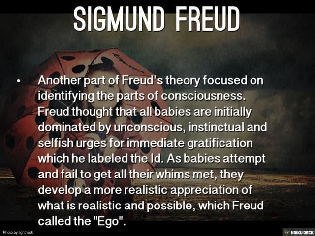 Sigmund Freud