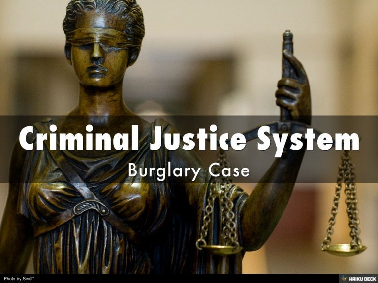 Criminal Justice System