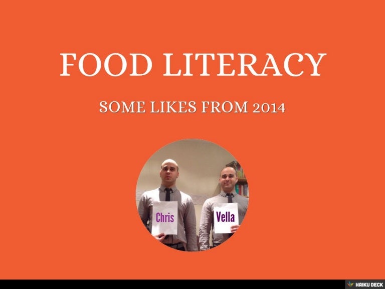 Food Literacy