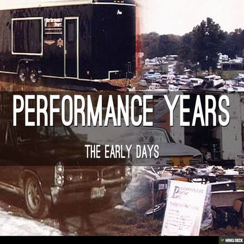 PERFORMANCE YEARS | PPT