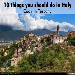 10 things you should do in Italy