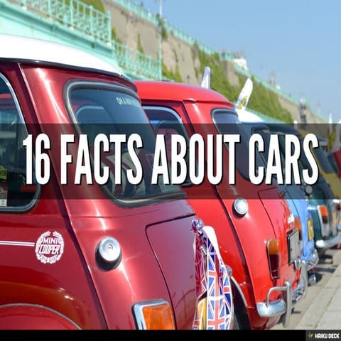 16 Facts about Cars