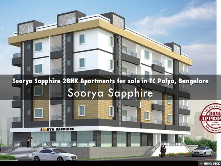 Soorya Sapphire 2BHK Apartments for sale in TC Palya, Bangalore