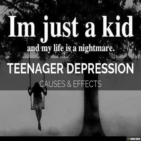 TEENAGER DEPRESSION
