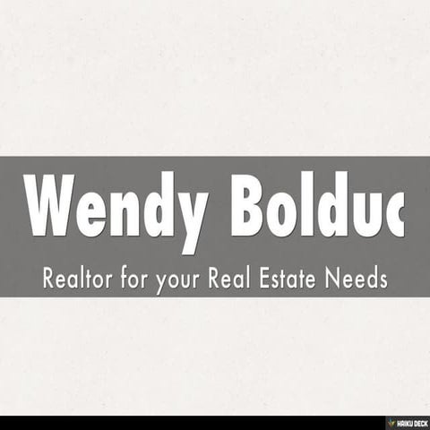 Wendy Bolduc - Shorewest Realtors