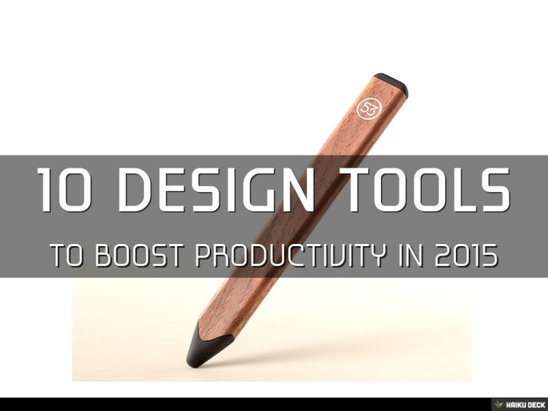 10 Design Tools
