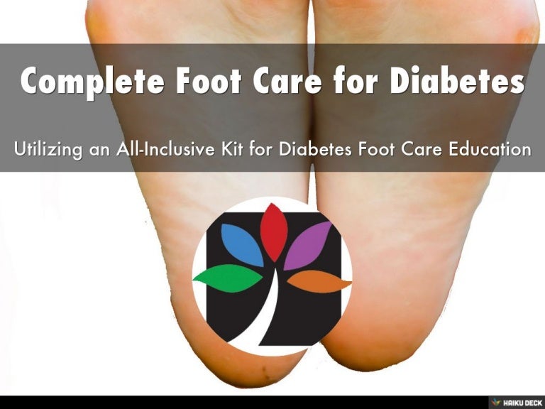 Complete Foot Care for Diabetes