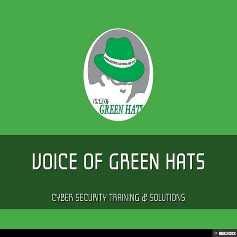 Voice Of Green Hats