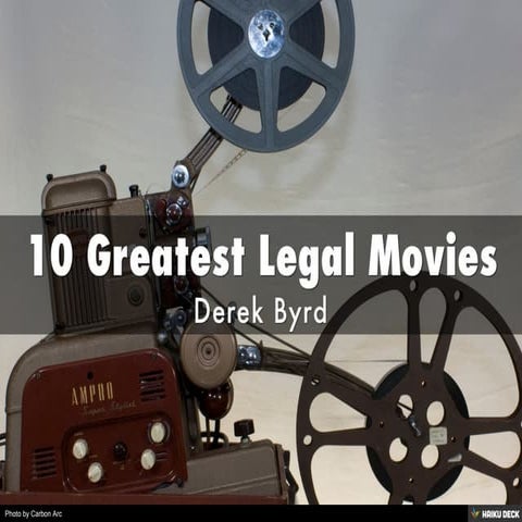 10 Greatest Legal Movies