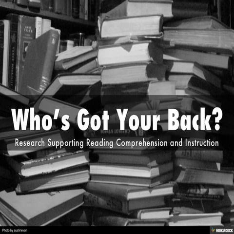 Who’s Got Your Back?