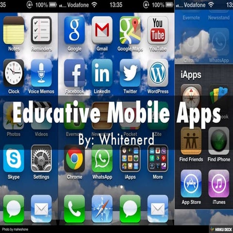 Educative Mobile Apps