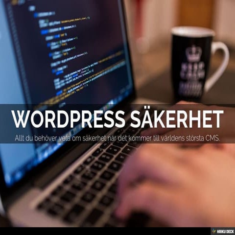 WORDPRESS SÄKERHET