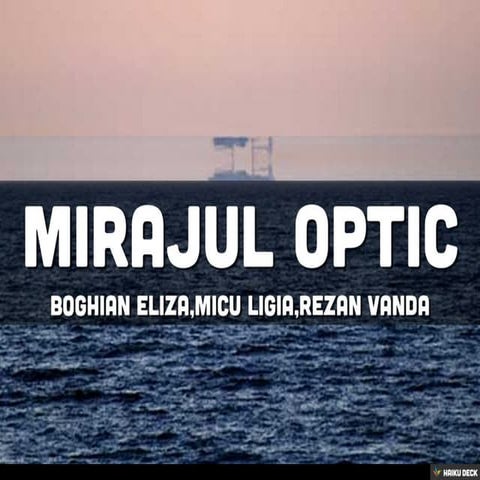 Mirajul optic