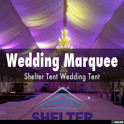 Wedding Marquee Tent | PDF
