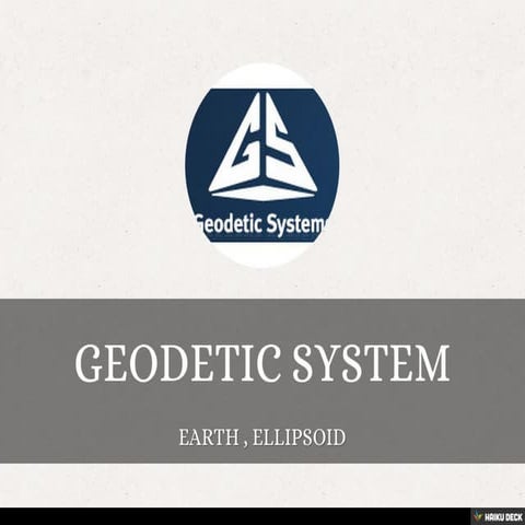 geodetic system