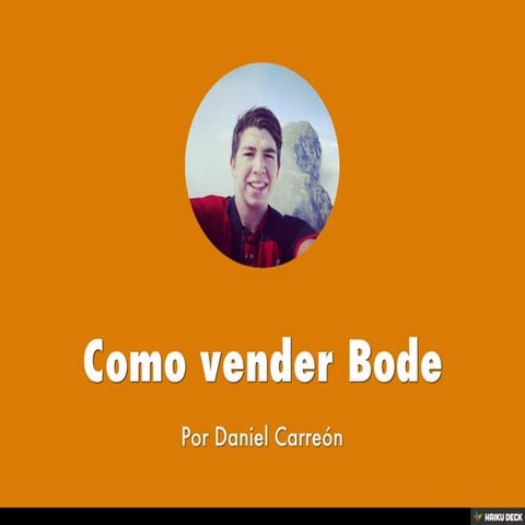 Como vender Bode
