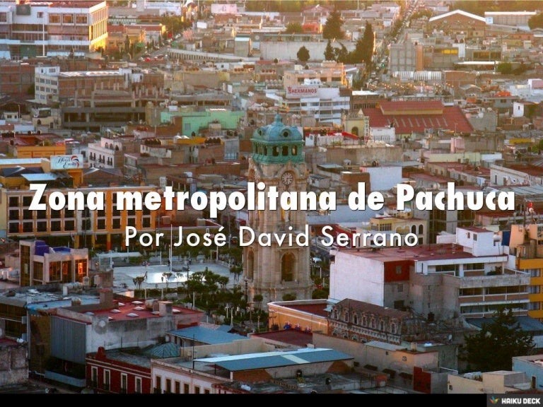 Zona metropolitana de Pachuca