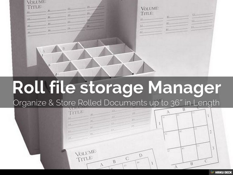 roll file storage roll file storage