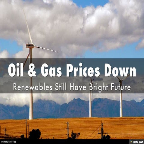 Oil & Gas Prices Down