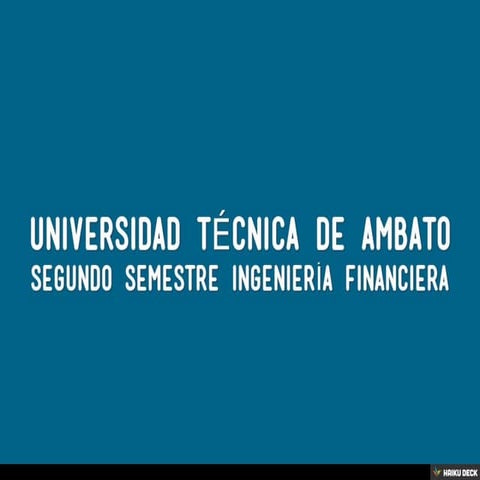 UNIVERSIDAD TÉCNICA DE AMBATO