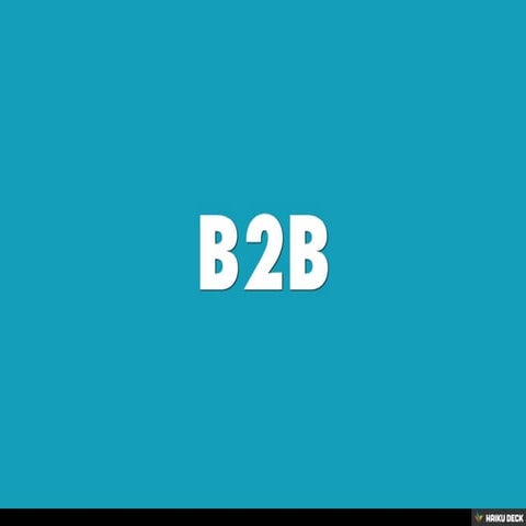 B2B