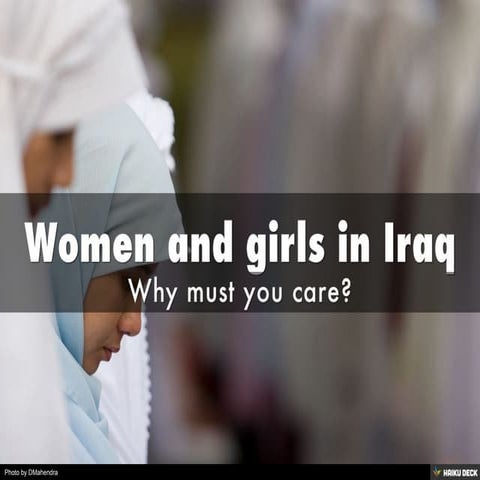Women and girls in Iraq