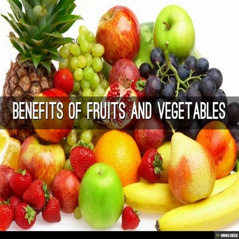 10 IMPORTANCE OF FRUITS AND VEGETABLES TO MAN PDF visual data 4