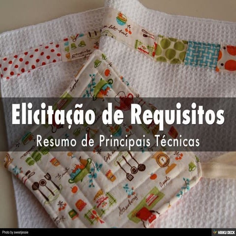 Técnicas de Elicitação de Requisitos