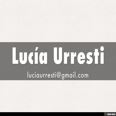 Lucía Urresti