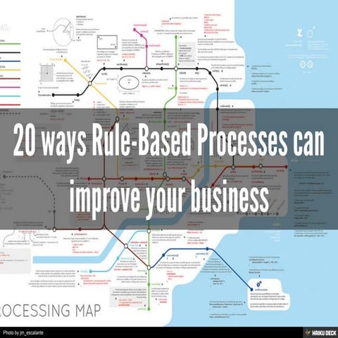 20 ways Rule-Based Processes