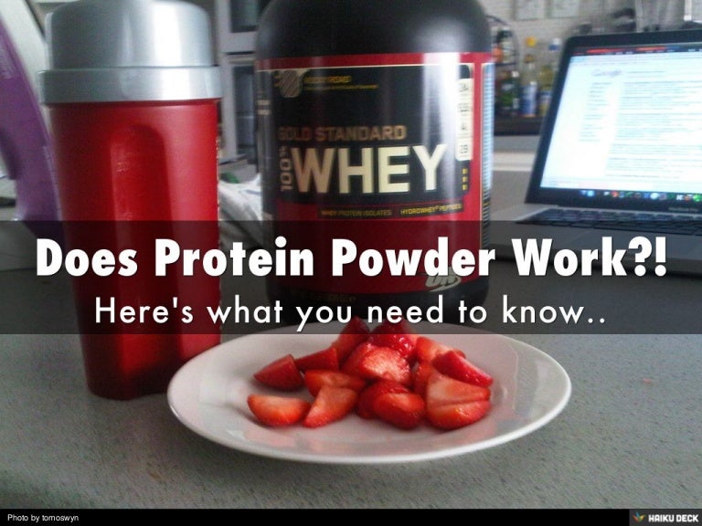 Does Protein Powder Work?!