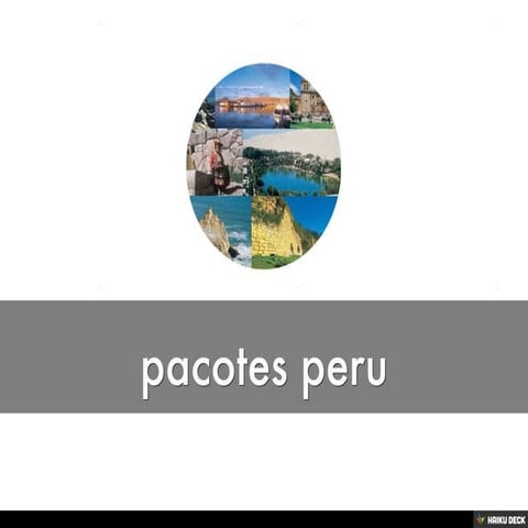 pacotes peru