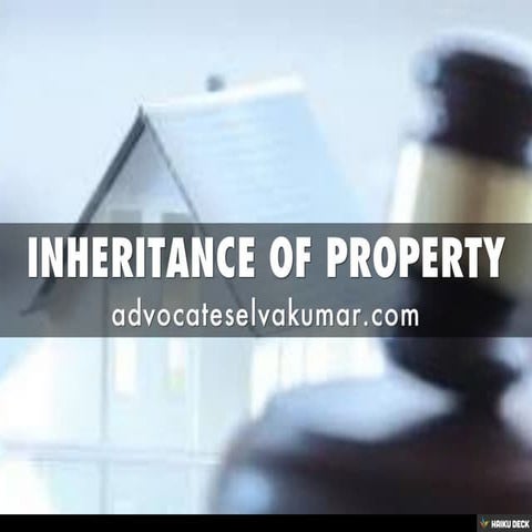 INHERITANCE OF PROPERTY