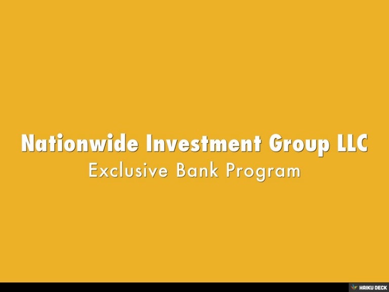 Nationwide Investment Group LLC