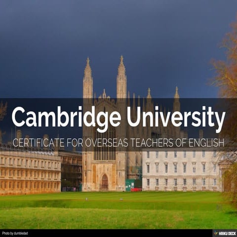 Cambridge University