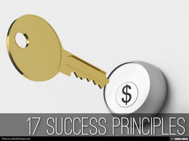 17 Success Principles