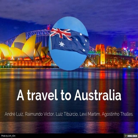 A travel to Australia