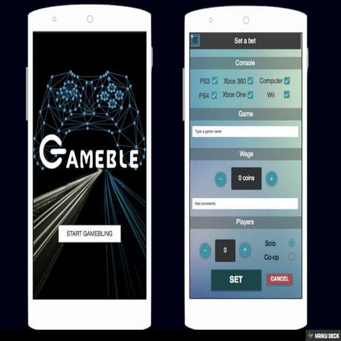 GAMEBLE IT PRESENTATION | PDF
