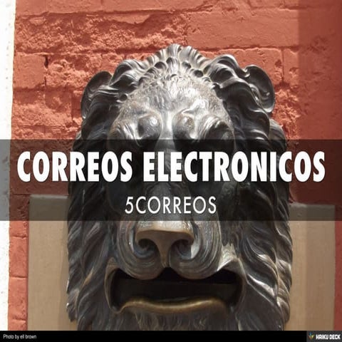 CORREOS ELECTRONICOS