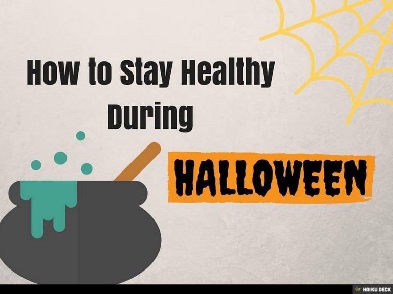 How to Stay Healthy During Halloween