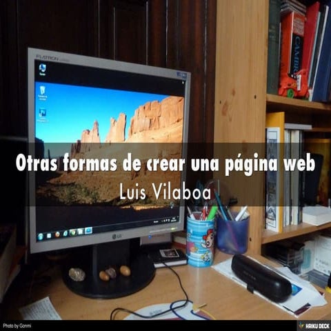 Otras formas de crear una página web
