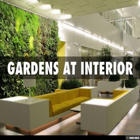 GARDENS AT INTERIOR | PDF