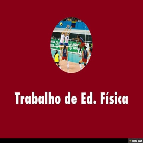 Trabalho de Ed. Física