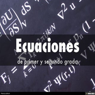 Ecuaciones
