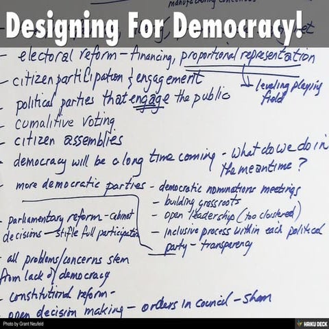 Designing For Democracy!