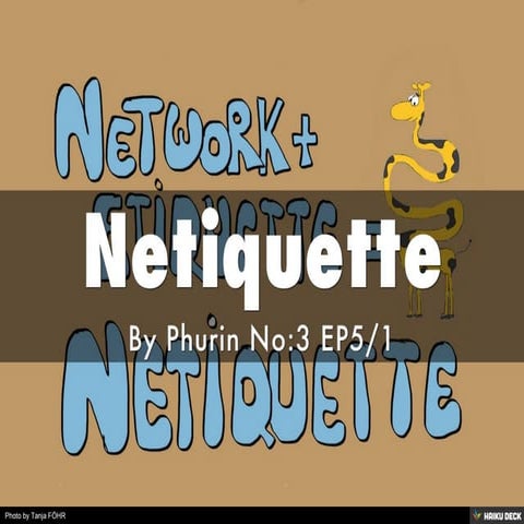 Netiquette