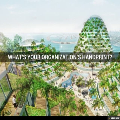 What's Your Organization's Handprint?